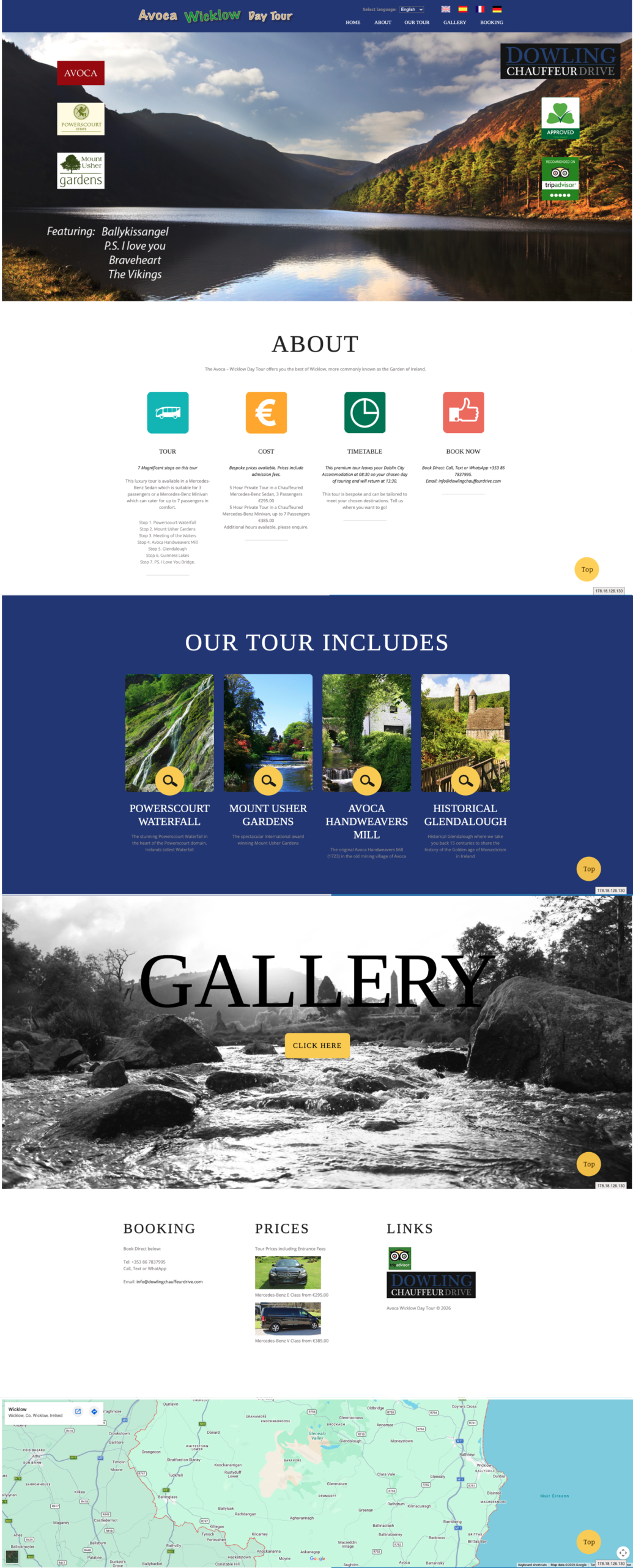 Original Website Design